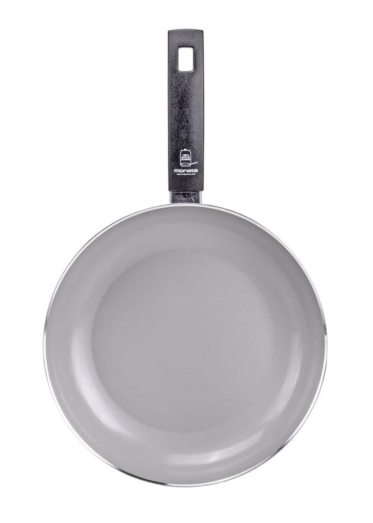 Moneta Innova Pan 26 cm, natuurlijke coating FineGres (NO PFAS), ook geschikt voor inductie, 100% Made in Italy