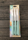 Set 6 coltelli spelucchini Verde Pastello