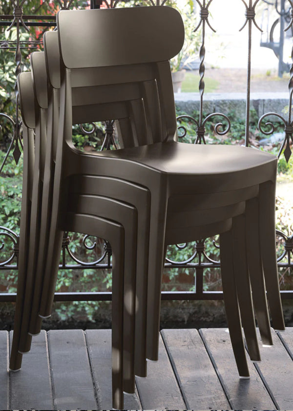 Connubia Sedia Locanda CB2329 Polipropilene Impilabile In/Out