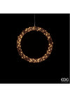 EDG Addobbi Decori di Natale Corona Microled 140 luci