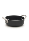 Agnelli Al Black Casseruola Bassa cm 24 Alluminio 5 mm Induzione Antiaderente