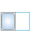 BACINELLA GN 1/2 PP 32,5X26,5 H.10 22