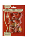 Stampi Tagliabiscotti set 6 Forme Assortite