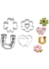 Stampi Tagliabiscotti 4 Forme Assortite