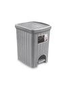 Stefanplast Pattumiera Elegance Grey L. 20
