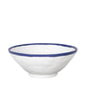 Tognana Insalatiera cm 21 Linea White And Blue Rim Melamina Bianco