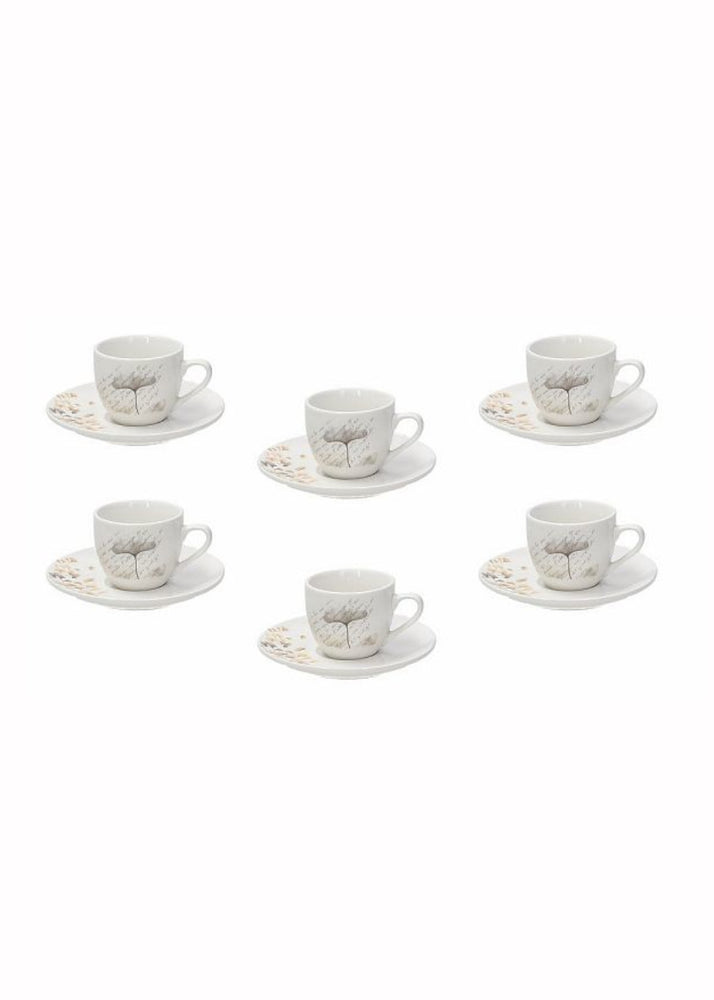 Tognana Set 6 Tazzine Caffè Poesia