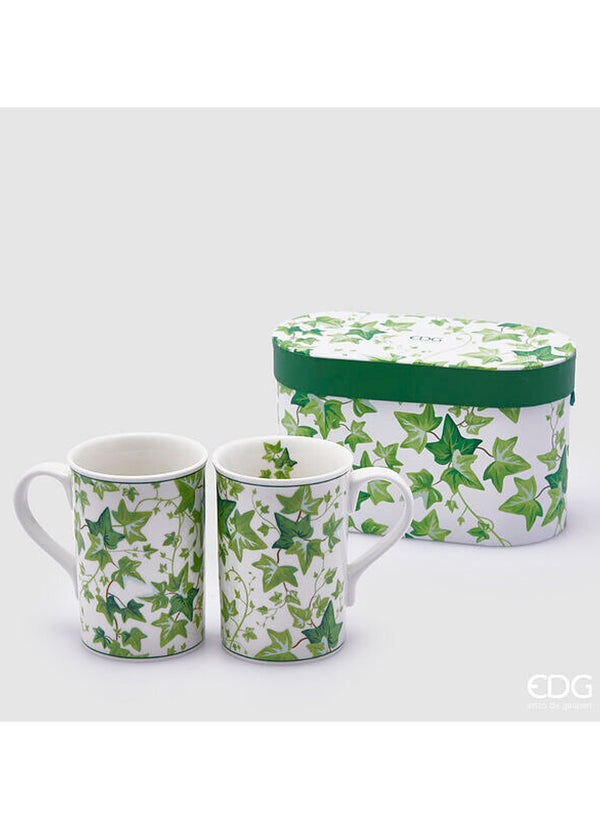 EDG White Green Set 2 Mug