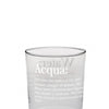 Cerve Dictionary Set 3 Bicchieri Acqua 360