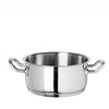 Abert Musa Casseruola 2 manici cm 16 Acciaio Inox 18-10 Induzione