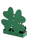 Montemaggi Portazampirone in Metallo Quadrifoglio Verde