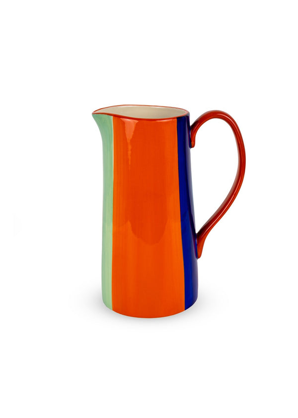 Wd Lifestyle Caraffa Stoneware L 1,3 Arancio