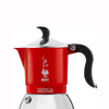 Bialetti Moka Fiammetta Induzione 4 tazze Rossa