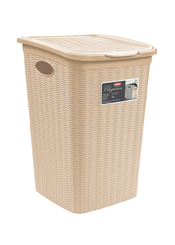 Stefanplast Cesta Portabiancheria Elegance Cachemere L. 50