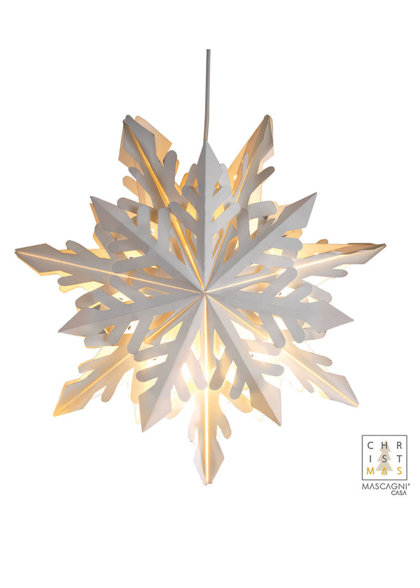 Mascagni Natale Fiocco di neve cm 50