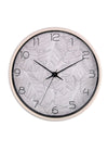 Orologio da Parete Tondo Foglie Beige cm32