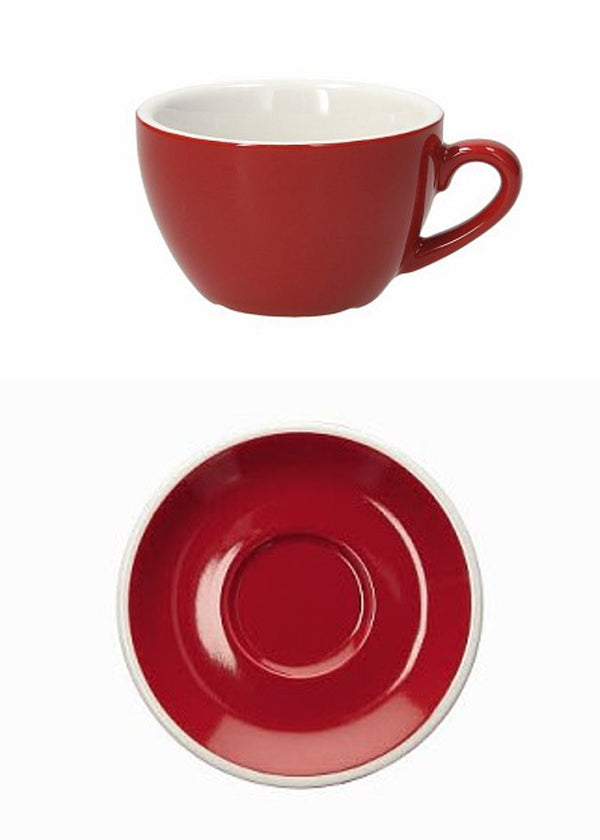 Tognana Albergo Tazza Colazione con Piattino Rosso