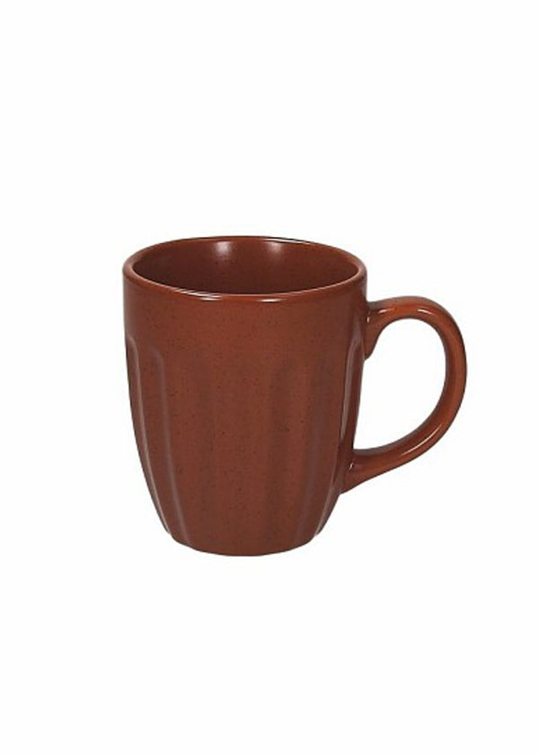 Tognana Relief Costantin Tazza Mug cc 300 Stoneware Rosso Mattone