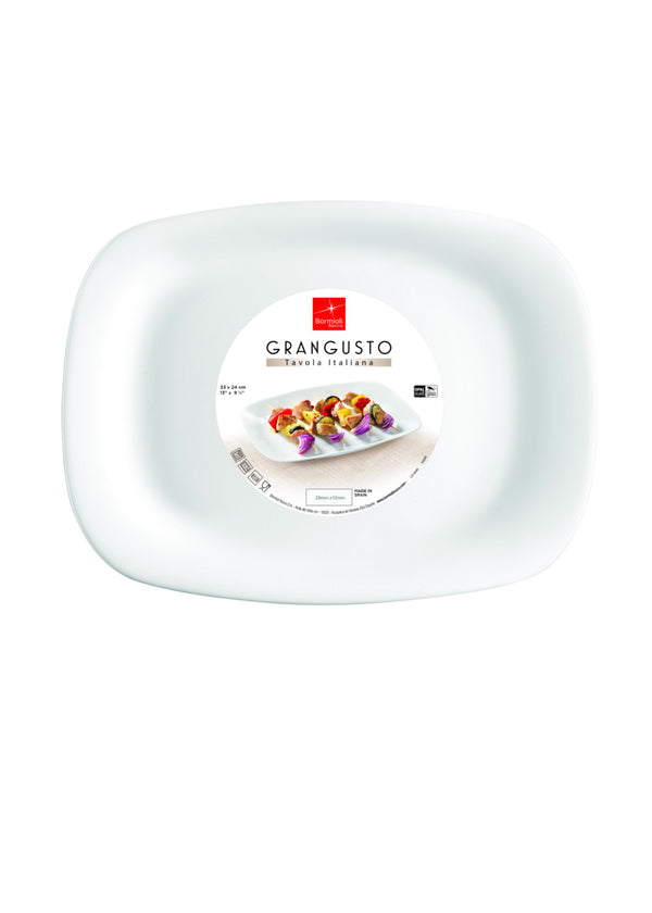 Bormioli Rocco Grangusto Piatto BBQ Rettangolare cm33x24