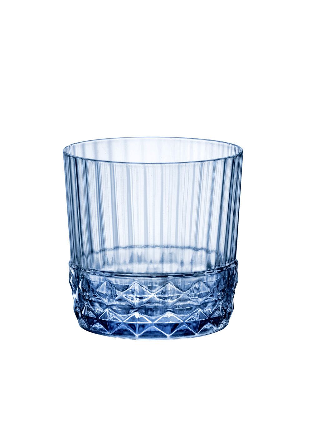 Bormioli Rocco America '20s Bicchiere Rocks Sapphire Blu