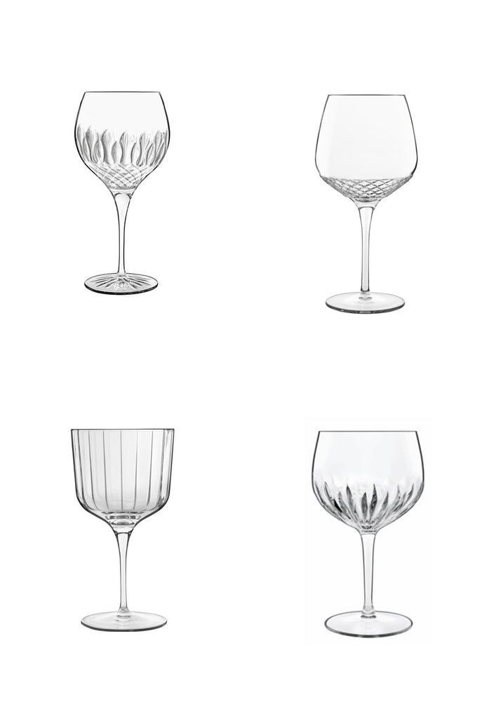 Bormioli Luigi Set 4 Calici Gin Glass Selection