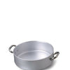 Agnelli linea Professionale Albergo Casseruola Bassa in alluminio 2 manici 36 cm