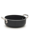 Agnelli Al Black Casseruola Bassa cm 32 Alluminio 5 mm Induzione Antiaderente
