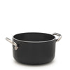 Agnelli Al Black Casseruola Alta 2 Manici cm 20 Alluminio 5 mm Induzione