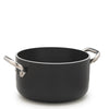 Agnelli Al Black Casseruola Alta 2 Manici cm 24 Alluminio 5 mm Induzione