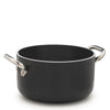 Agnelli Al Black Casseruola Alta 2 Manici cm 32 Alluminio 5 mm Induzione