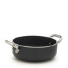 Agnelli Al Black Casseruola Bassa cm 28 Alluminio 5 mm Induzione Antiaderente