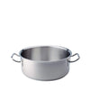 Pentole Agnelli Linea Acciaio Inox 18-10 Casseruola Bassa cm 28