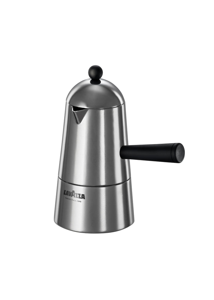 Ilsa Carmencita Classic Caffettiera Moka 1 Tazza Alluminio Tz 1 Pomolo Nero