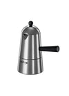 Ilsa Carmencita Classic Caffettiera Moka 1 Tazza Alluminio Tz 1 Pomolo Nero