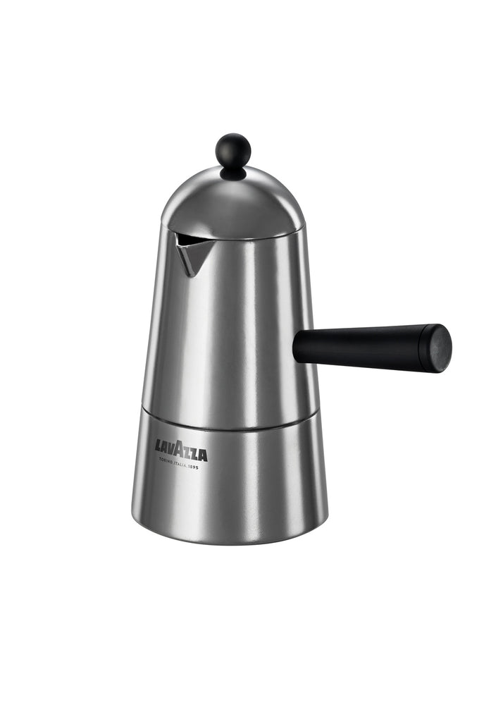 Ilsa Carmencita Caffettiera Moka Classic Alluminio Tz 2 Pomolo Nero