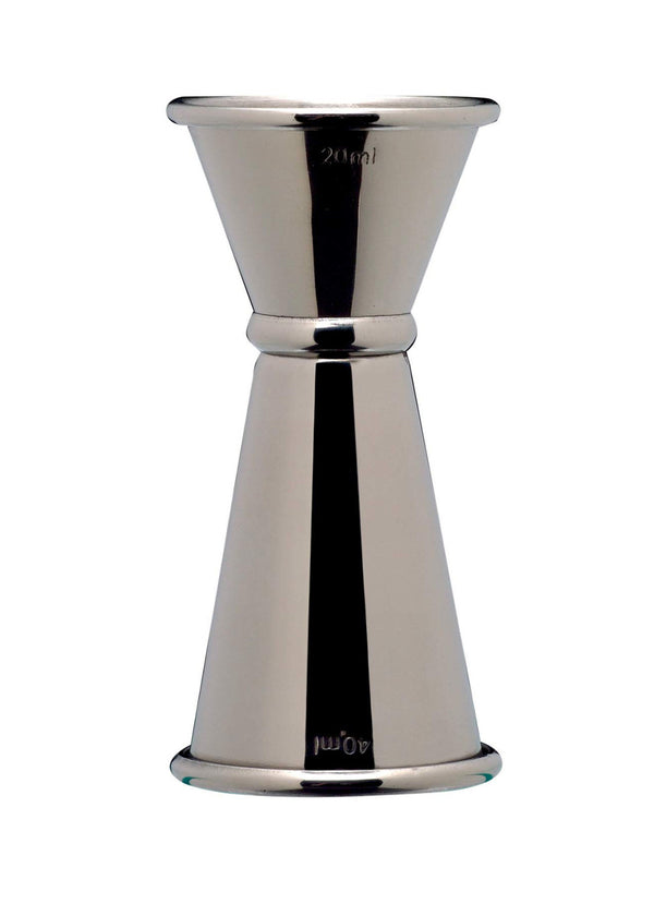 Piazza Misurino Cocktail Jigger in Acciaio Bar Collection Inox 25/50 ml