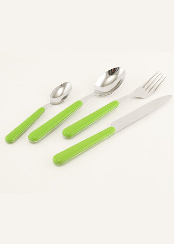 EME Posate Brio 24 Pezzi Verde 69
