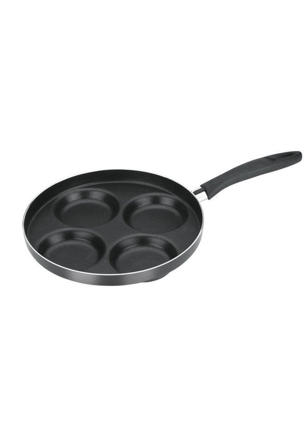 Tescoma Padella Antiaderente per Pancakes Hamburger Uova al Tegamino 4 Cerchi