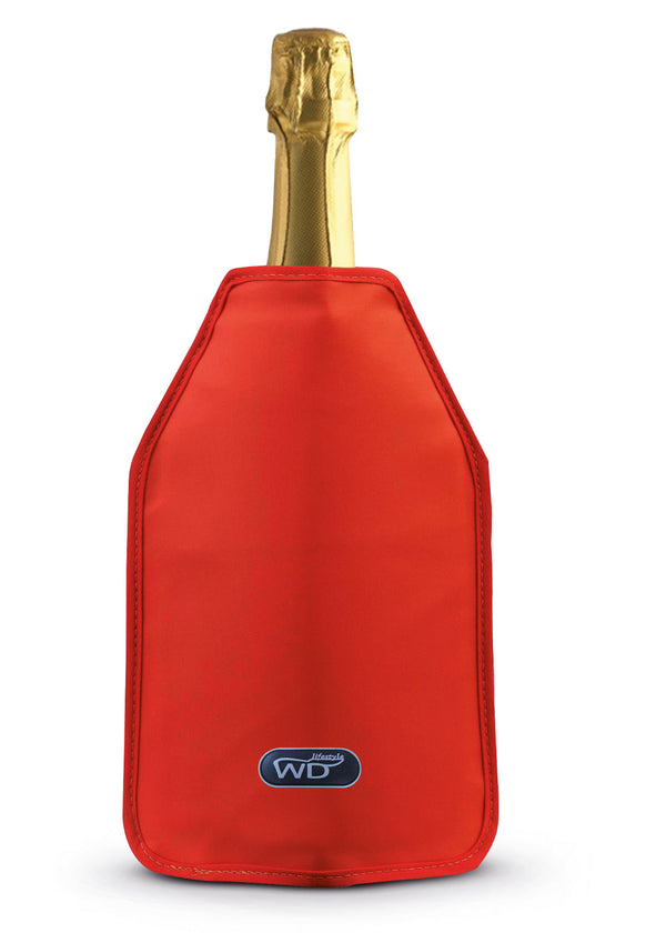 WD Lifestyle Glacette Vino Contenitore Termico Raffredda Bottiglia Morbido Rosso