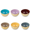 Wd Lifestyle Delhi Set 6 coppette cm.12 Metal Line