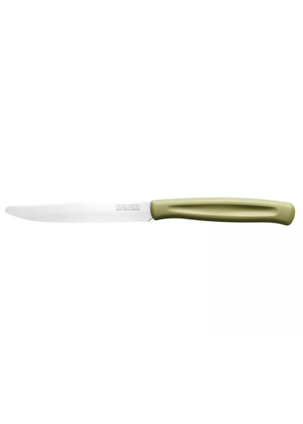 Kaimano Dinamik Set 6 coltelli da tavola con manico verde oliva