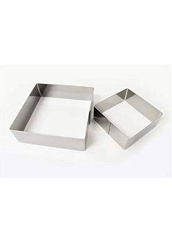 Calder Copapasta Inox Quadrato cm 8x8 h4,5 8080