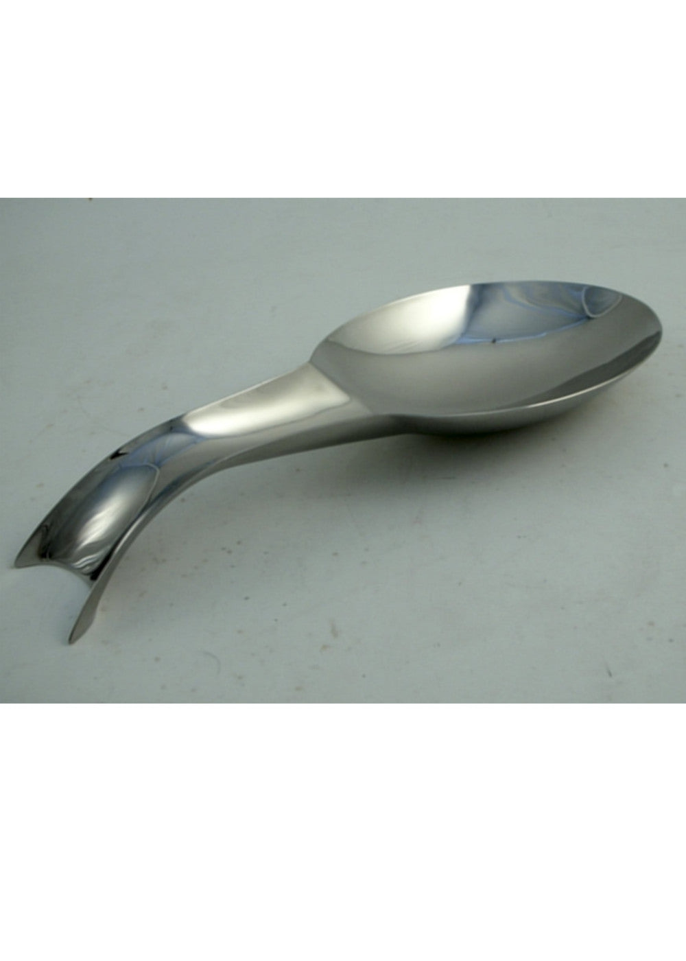 Porta Mestolo In Acciaio Inox | Poggia Cucchiai Da Cucina | Design Moderno | Facile Da Pulire - Foto 4