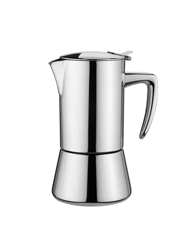 Forever Caffettiera Moka Miss Diamond Inox Induzione Tazze 4