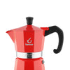 Forever Caffettiera Moka Prestige Tazze 2 Rossa