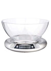 Eva Collection Bilancia Digitale Cucina 15 kg 1 gr  Silver
