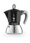 Bialetti Moka Induzione 4 tazze Nera