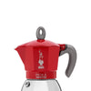 Bialetti Moka Induzione 4  tazze Rossa