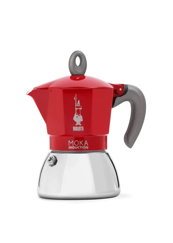 Bialetti Moka Induzione 2 tazze Rossa