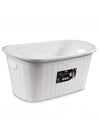 Stefanplast Cesta Portabiancheria Elegance Bianca Laundry Basket